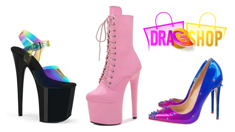 Drag Queen Schoenen Variaties