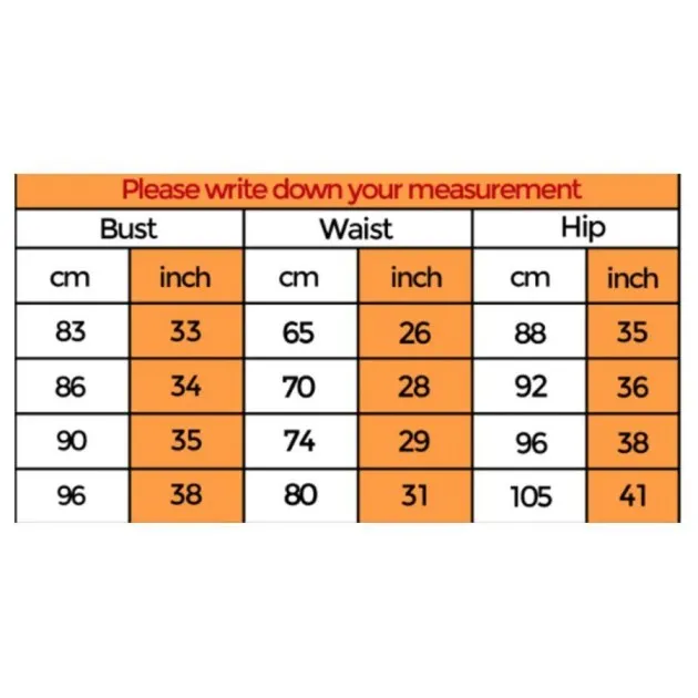 SizeChart