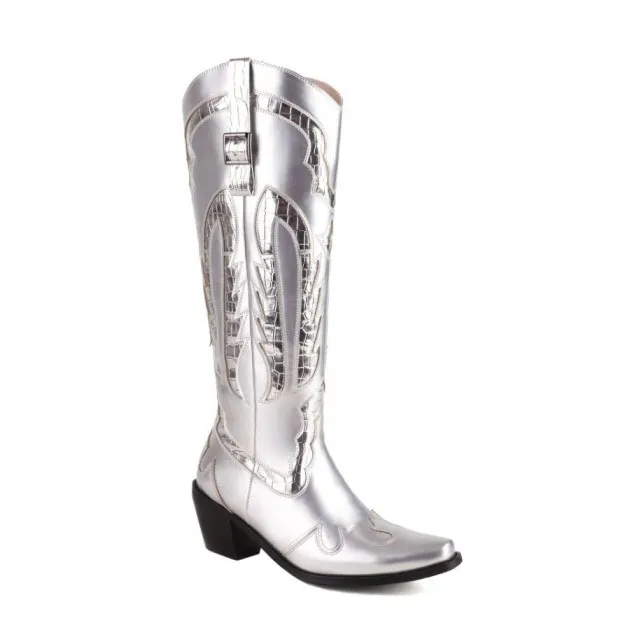 High-heeled Cowgirl Boots