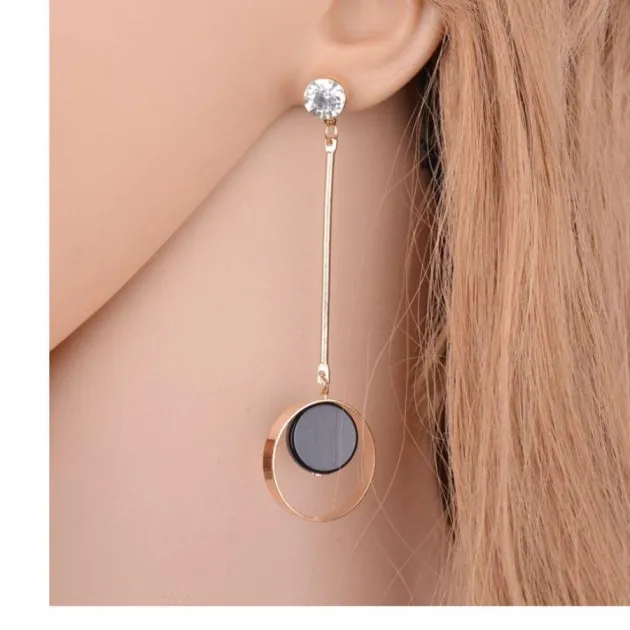 Grounded Drop Earrings