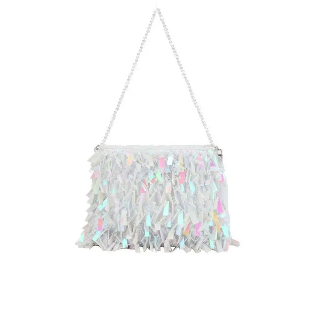 Fashion Retro Sequin Tassel Handbag