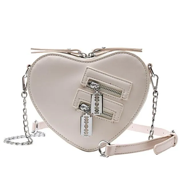 Creative sexy heart chain small satchel