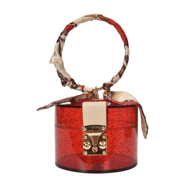 TOP Secret transparent Small Round Bag
