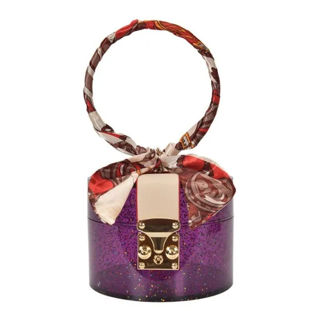TOP Secret transparent Small Round Bag