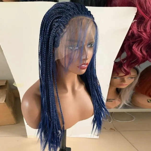 Synthetic Front Lace braid Wig Layla