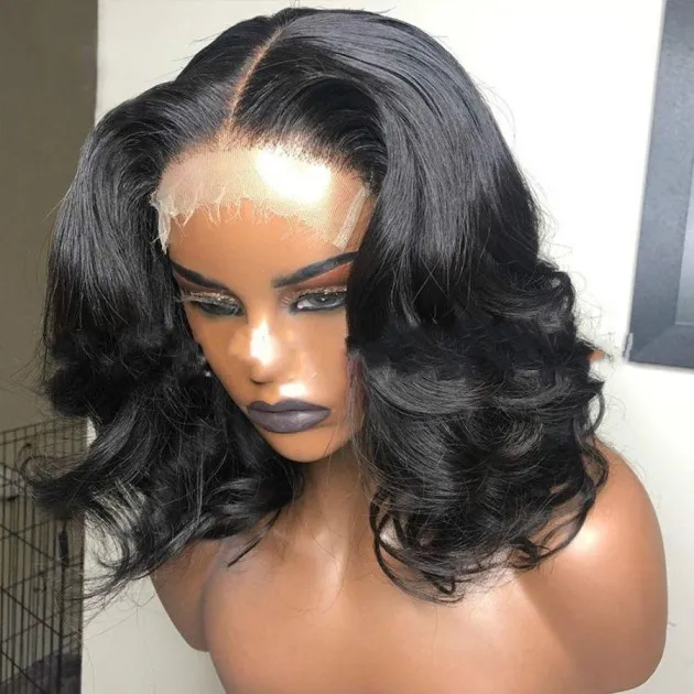 Front lace big wave wig Abigail