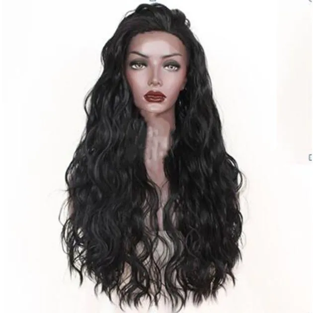 Front lace synthetic long curly hair Scarlett