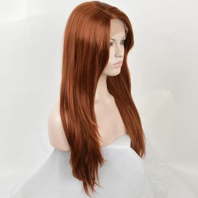 Synthetic Front Lace Long Curly Hair Stella