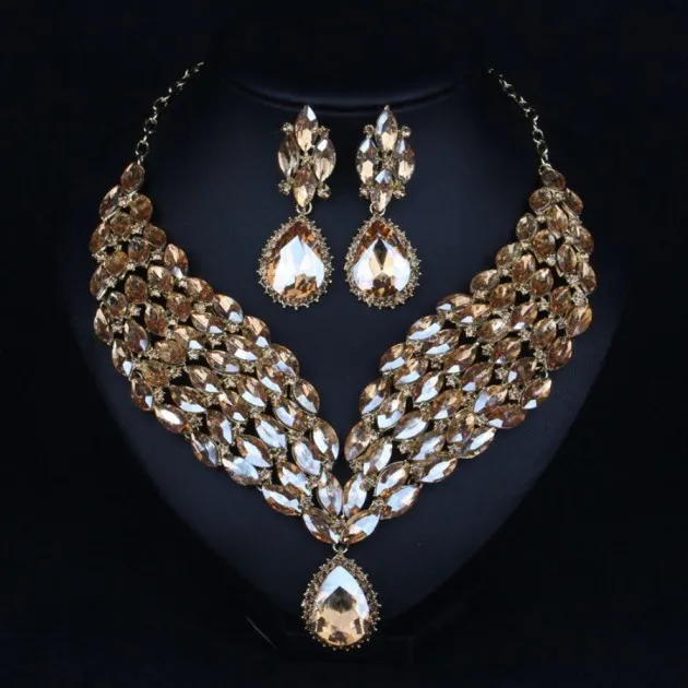 Egyptian River Necklace earring set