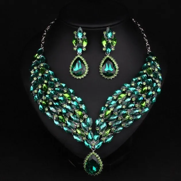 Egyptian River Necklace earring set