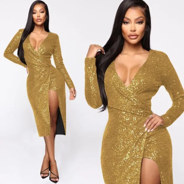 Natalia Nightclub Sequin Dress