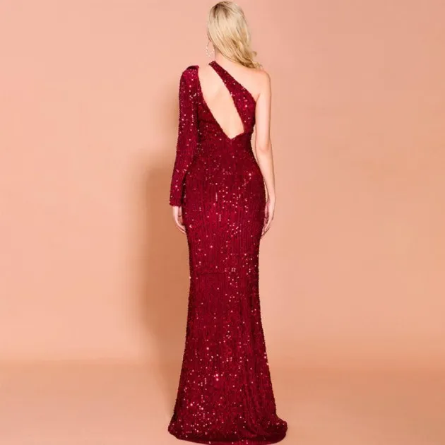 Sequined evening dress Sexy Elegant Adeline