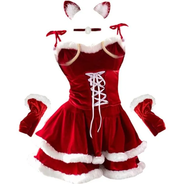 Christmas Costume Xmas dress cosplay
