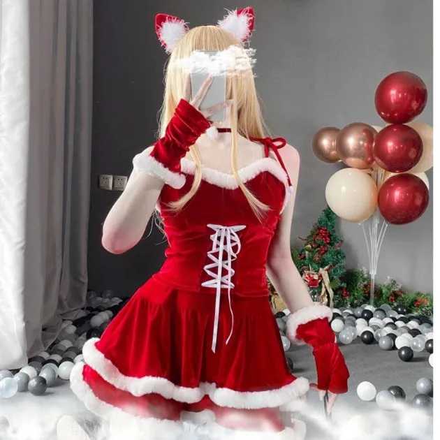 Christmas Costume Xmas dress cosplay