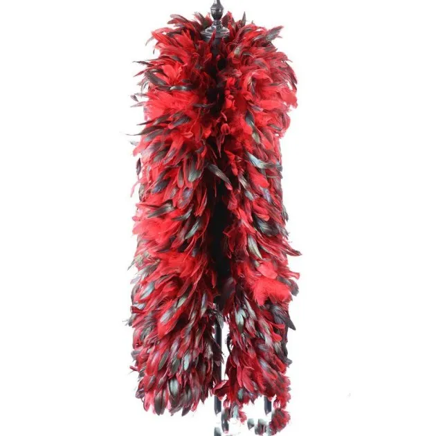 Catwalk Dress Up Colorful Chicken Feather Scarf Boa