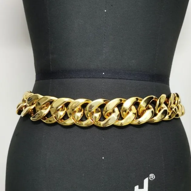 Versatile Belt Chain Gold Color