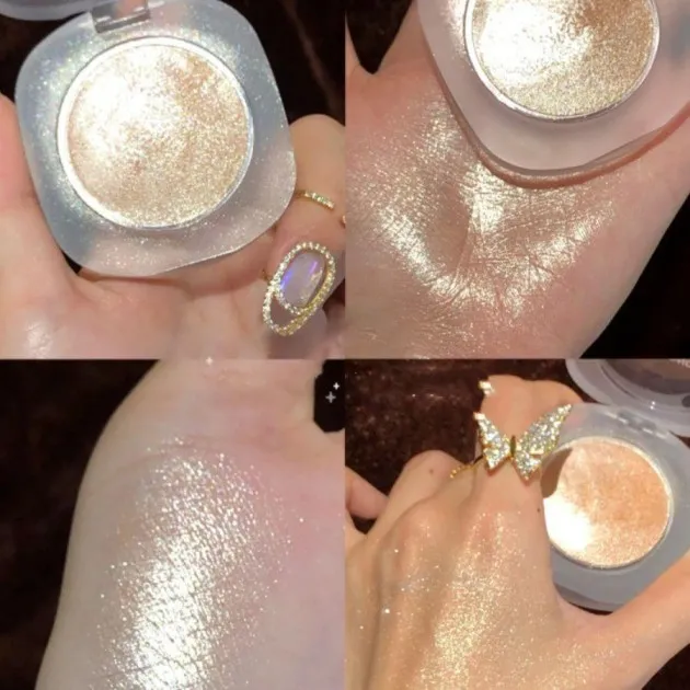 Diamond Glitter Highlighter Makeup Gel Face and Body Brighten Glitter Natural Contour Makeup