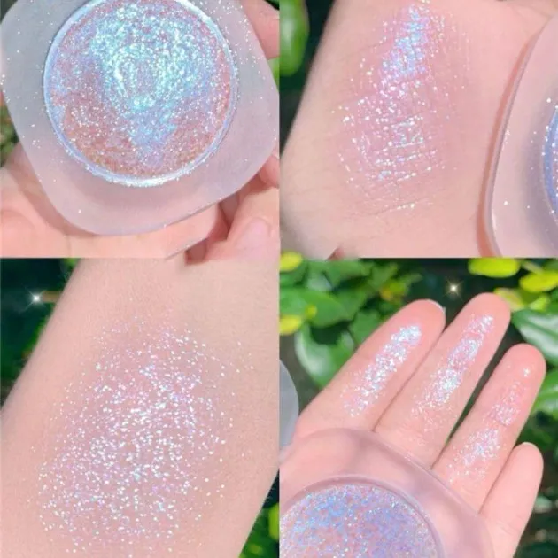 Diamond Glitter Highlighter Makeup Gel Face and Body Brighten Glitter Natural Contour Makeup