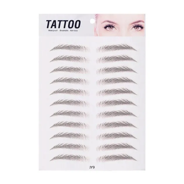 Imitation Ecological Eyebrow Stickers Tattoo Stickers Eyebrows