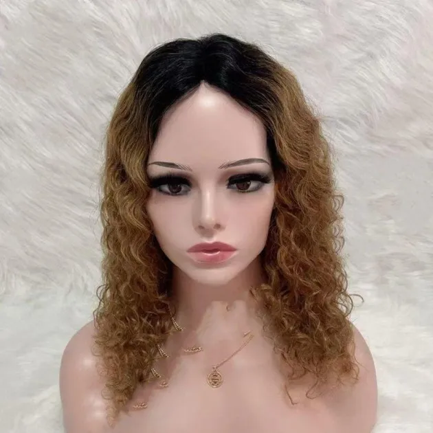 Reality Wig Real Hair Set Costura Tejido a mano Real Hair