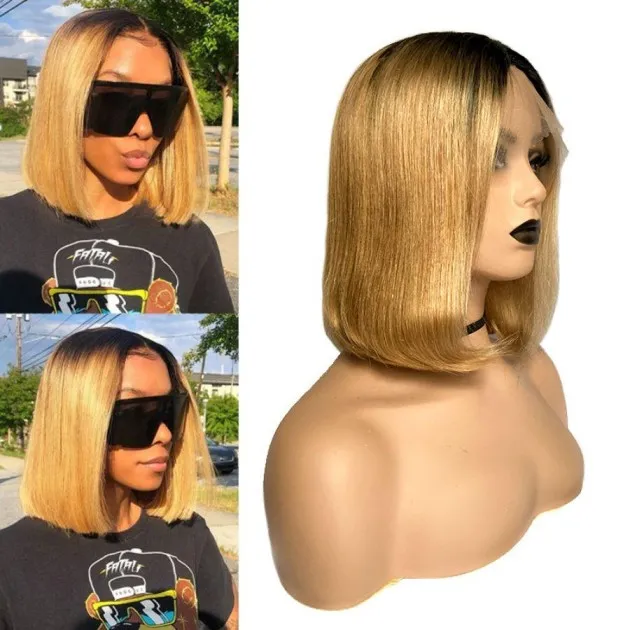 color bob cabeza cabello real