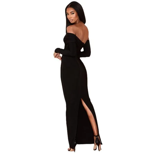 Sexy Temperament Irregular Split Dress Lucille