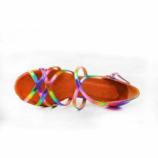 Colorful Latin Dance Shoes