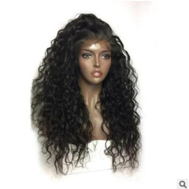 fashion wig front lace chemical fiber wig set