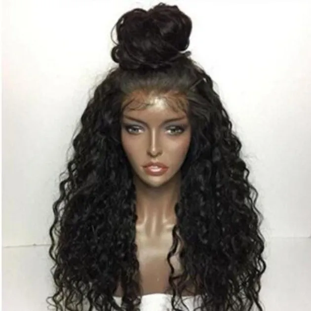 fashion wig front lace chemical fiber wig set