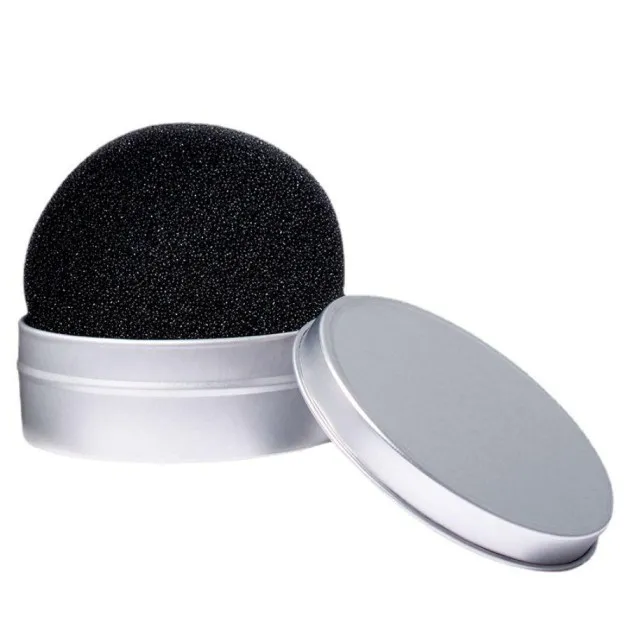 Make-up Brush Convenient Sponge Scrubbing Iron Box To Clean Up Powder