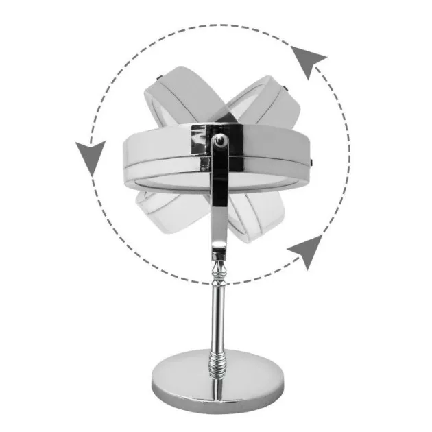 Espejo de dormitorio de escritorio de regalo con espejo de vanidad led con luz