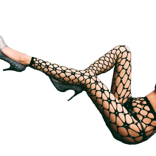 Base Stockings, One-Piece Fishnet Stockings, Sexy Stockings, Net Pants