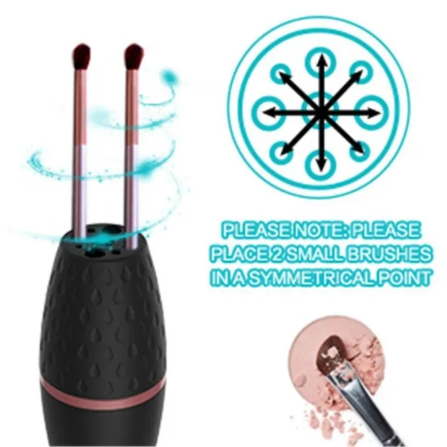 Makeup electric brush cleaner