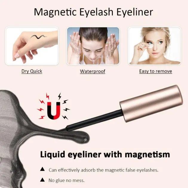 Magnetic false eyelashes