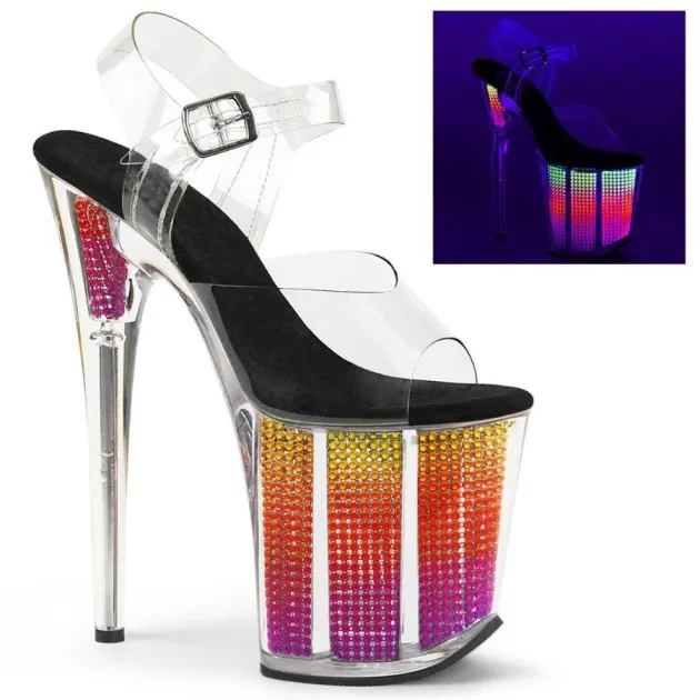 Crystal Stage Shoes High Heels Stiletto 20cm Abigail