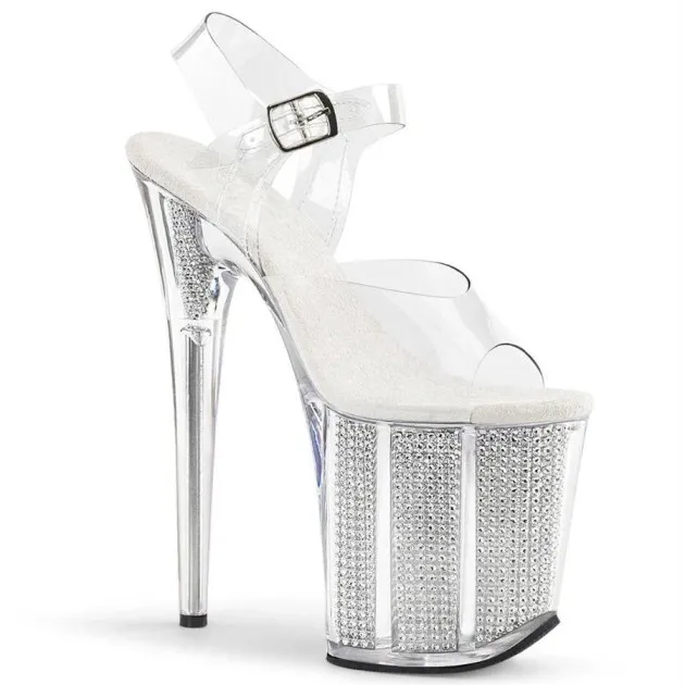 Crystal Stage Shoes High Heels Stiletto 20cm Abigail