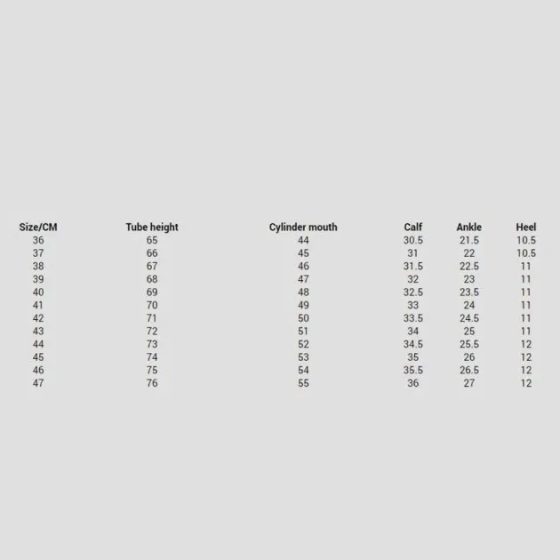 SizeChart