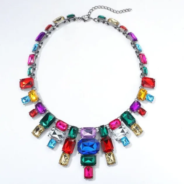 Fashion Exaggerated Crystal Necklace