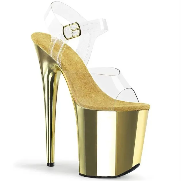 Trendy Sheer high-heeled shoes Emily