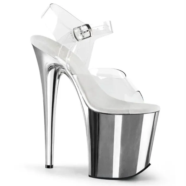 Trendy Sheer high-heeled shoes Emily
