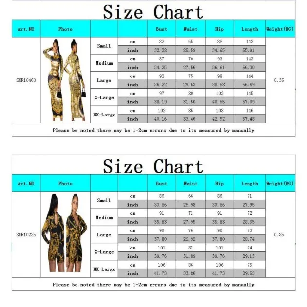 SizeChart