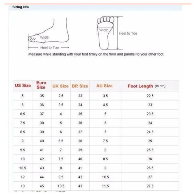 SizeChart