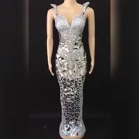 Elegant Long Sleeve Slim Fit Sequin Dress