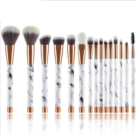 Marble makeup 11 brushes set
