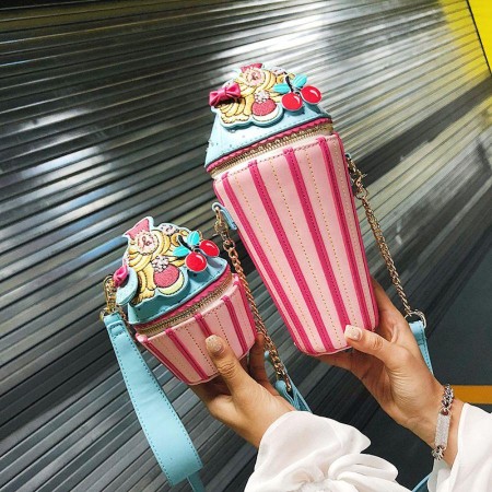 Ice cream messenger bag