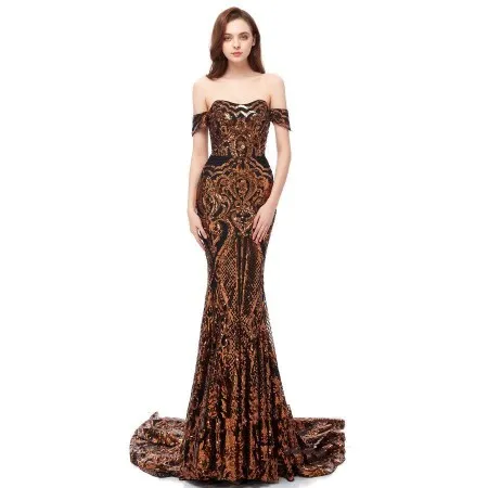 Embroidered Sequin Dress Eliza