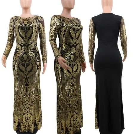 Sequin Dress Evening Dress Alaia