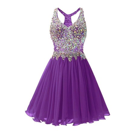 Short Sequined Mesh Dress Khloe