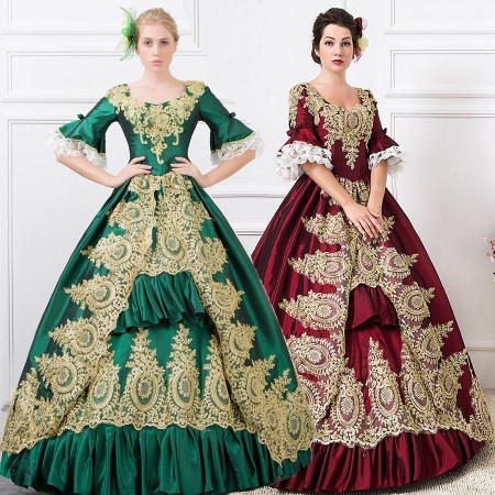 European Style Court Dance Costume