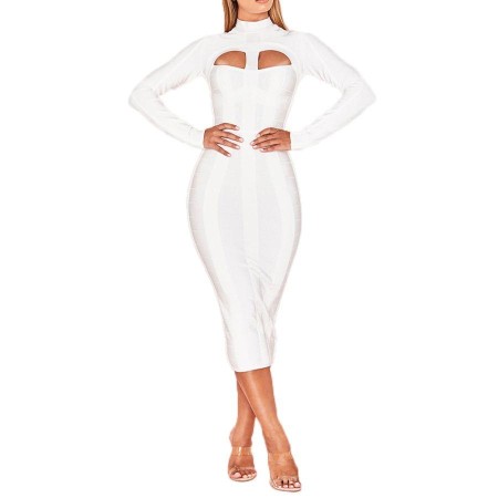 Hanging neck fashion sexy dress